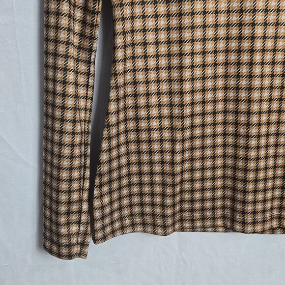 ROKH.. mask, houndstooth, turtleneck top.. - Picture 2 of 14